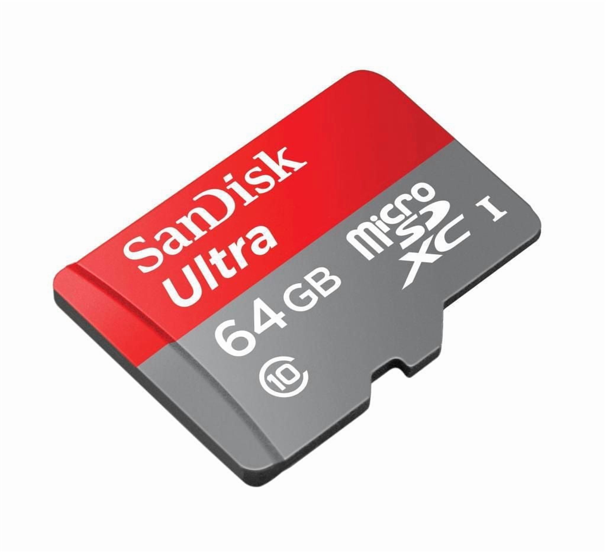 Carte MicroSDXC SanDisk Extreme PRO 64 Go - Vitesse Jusqu'à 95 Mo/s, Classe 10, U3, V30 - Avec Adaptateur SD