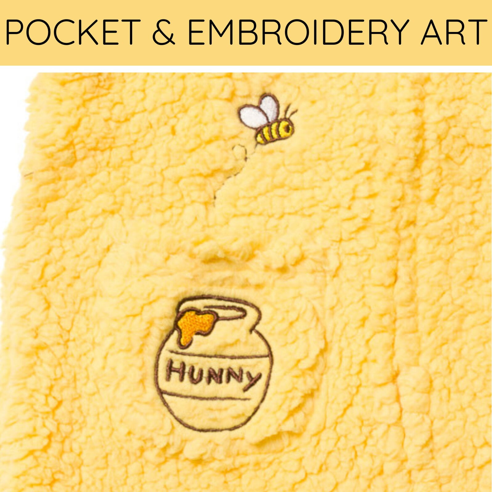 Disney Winnie the Pooh Baby Boy or Girl Cosplay Hooded One Piece Yellow Pooh