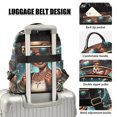 thumbnail image 4 of JIALIOU Mini Backpack Purse for Women Quilted Casual Daypack Small Travel Shoulder Bag, Beautiful Black Woman Wearing Sunglasses, 4 of 7