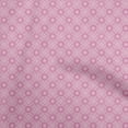 thumbnail image 1 of oneOone Rayon Pink Fabric Asian Tile Sewing Material Print Fabric By The Yard 56 Inch Wide, 1 of 4