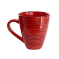 thumbnail image 5 of Elama Malibu Ocean Bloom 16-Piece Dinnerware Set in Red, 5 of 8