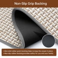 thumbnail image 5 of Kitchen Rugs and Mats Non Skid Washable Set of 2 PCS, Absorbent Runner Rugs for Kitchen, Front of Sink, Kitchen Mats for Floor, 17.3"x 47"+17.3"x 29" (Gray), 5 of 12
