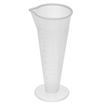 - Unique Bargains Kitchen Laboratory Plastic Cylindrical Shape Measuring Cup Clear 100ml Capacity
