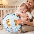 thumbnail image 5 of Inkless born Hand Foot Print DIY Kit, Precious Baby Keepsake Souvenir, Ideal Gift For Baby 100 Days, First Birthday And Family Memory Collection Making, 5 of 7