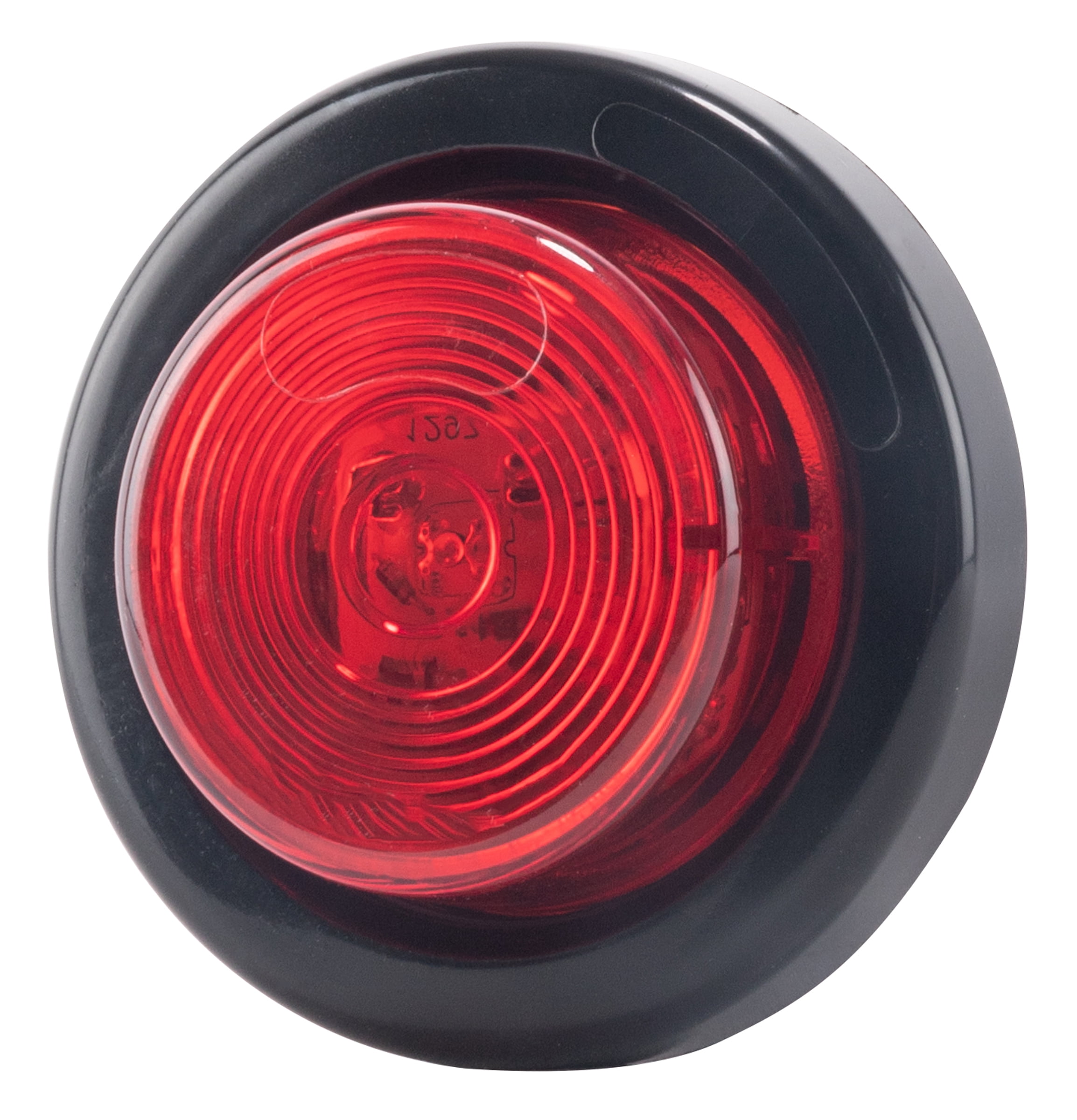 (2 pack) Hopkins Towing Solutions 2in Round LED Clearance and Side Marker Light, Red