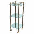thumbnail image 5 of Three Tier Etagere with 14 Inch x 14 Inch Shelves - Antique Bronze, 5 of 7