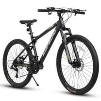 A26251 26 Inch Mountain Bike,21 Speed with High-Carbon Steel Frame MTB Bike for Adults,Dual Disc Brake Mountain Bicycle for Men Womens Adult Bicycle