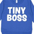 thumbnail image 3 of Inktastic Tiny Boss Toddler Sweatshirt, 3 of 4