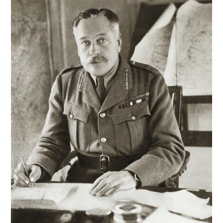 Field Marshal Douglas Haig 1St Earl Haig 1861 Canvas Art - Ken Welsh Design Pics (28 x 32)