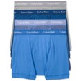 thumbnail image 1 of Calzoncillos tipo bóxer de algodón Calvin Klein para hombre, paquete de 4, azul, pequeño Calvin Klein Calzoncillos boxer, 1 of 1