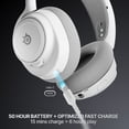 thumbnail image 6 of SteelSeries Arctis Nova 7 Wireless Gaming Headset - On-Ear - 50+ HR — Mixable 2.4GHz/Bluetooth — PC, PS5, PS4, Switch 1/2, Mobile -White, 6 of 9