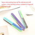 thumbnail image 4 of Guardurnaity Limas de esponja para uñas, bloques para arte de uñas, pedicura, lijado de uñas de los pies, herramientas de eliminación, removedor Juegos de manicura color al azar, 4 of 6
