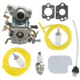 thumbnail image 1 of Carburetor Carb Kit For Poulan Pro PP4218A 18 Inch 42CC Chainsaw Parts, 1 of 5