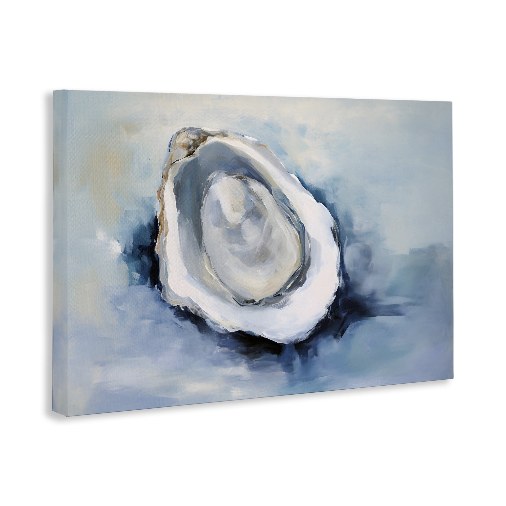 Stupell Industries Traditional Mollusk View Nautical & Beach Painting Wrapped Canvas Art Print Wall Art, 30 x 20