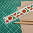 thumbnail image 3 of Watermelon 12 Inch Standard and Metric Plastic Ruler, 3 of 3