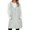 Grey, variant on Gaexia Vest for Women,Winter Down Vest Insulated Warm Sleeveless Hooded Coat With Front Button Closure Zipper Outerwear for Cold Weather
