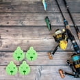 thumbnail image 2 of Multifunctional Fishing Rod Clips Luminous Fly Fishing Rod Ball Hanging Device Purple, 2 of 9