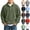 Army Green, variant on YUANxueke Kids Button Up Collared Waffle Shirts, Boys Fashion Pullover Sweatshirts, Casual Solid Comfy Tops,Army Green,3 Years