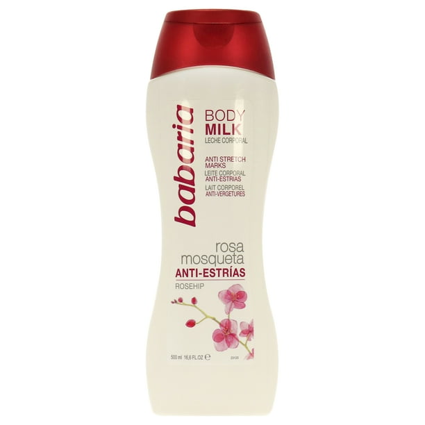 Leche corporal antiestrías de Babaria para unisex - Hidratante de 16,6 oz