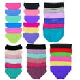 thumbnail image 5 of ToBeInStyle Girls' Pack of 6 Mystery Seamless Underwear Bottoms - Bikinis, 5 of 5