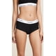 thumbnail image 2 of Pantalón corto Panty Calvin Klein de algodón moderno para mujer, color negro, 2 of 5