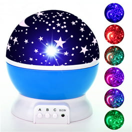 LED Rotating Projector Starry Night Lamp Star Sky Romantic Magic Light Kids  Gift 