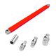 thumbnail image 1 of Barra de extensión para llave de carraca, kit de llaves de impacto universales para espacios reducidos Rojo, 1 of 8