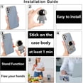 thumbnail image 3 of Galaxy S20 Ultra Case for Astronaut Stand,  for 6D Electroplated Galaxy S20 Ultra 4G/5G Phone Case,Soft TPU Protective Shockproof Flexible Samsung S20 Ultra Case 6.9 inch,Blue, 3 of 12