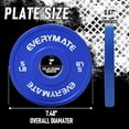 EVERYMATE Change Weight Plates 5LB Set Fractional Plate Olympic Bumper
