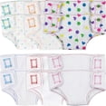 thumbnail image 2 of 12Pcs Baby Doll Diapers Doll Underwear Girls Pretend Play Toys Party Favors, 2 of 3