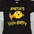 thumbnail image 4 of Inktastic Auntie's Little Guppy Cute Yellow Fish Boys or Girls Baby Bodysuit, 4 of 5