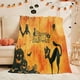 thumbnail image 1 of Manta de Franela de Halloween con Estampado Digital de Fantasma de Calabaza Espeluznante para Sofá, Manta para Todas Las Estaciones, 1 of 6