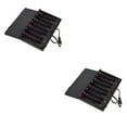 thumbnail image 4 of Wisewang AA Battery Box Modification Accessory Small Size Sensitive Power Supply Holder Lighting Equipment DIY Batteries Case black 126.78x71.19x19.38mm 2Set, 4 of 6
