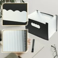 thumbnail image 2 of Sipeihong Accordion Folder 13-Pocket Mini Expanding File A5 Black, 2 of 10