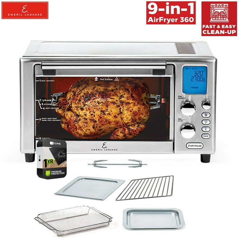 Emeril Lagasse Everyday 360 Air Fryer Toaster Oven Combo