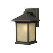 Z-Lite 507S-ORB Holbrook Small 1 Light Outdoor Wall Sconce in Olde Rubbed Bronze