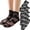 Black, variant on Gymayou 5 Pairs Sheer Lace Ankle Socks Lace Socks Women Fishnet Summer Ankle Floral Mesh Sock Beige One Size