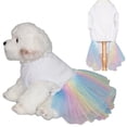 thumbnail image 3 of Visland Dog Dresses for Small Dogs Summer Cute Princess Dress Pet Skirt Apparel Puppy Clothes Costume TulleCat Dress Outfits, 3 of 6