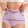 thumbnail image 6 of Xijirk Womens Underwear High Waist Seamless Smooth Fit Briefs Breathable Comfort Daily Underwear,5XL, 6 of 7