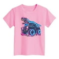 thumbnail image 3 of Kiijoy Little Boys Dinosaur Print Short Sleeve T-Shirt Cotton Summer Casual Graphic Tee, 3 of 3