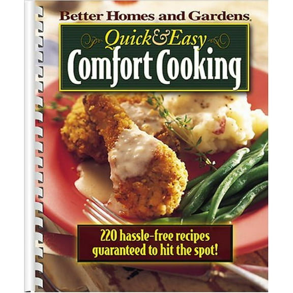 Pre-Owned Quick and Easy Comfort Cooking Paperback