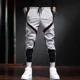 thumbnail image 2 of Pantalones deportivos masculinos, pantalones harén delgados y ajustados, pantalones lisos de verano, mallas, pantalones deportivos para hombre, ajustados, anchos y holgados, oferta de bienvenida, suda, 2 of 5