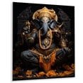 thumbnail image 2 of Designart "Ganesha s Divine Presence in Hinduism II" Hinduisim Metal Wall Art, 2 of 5