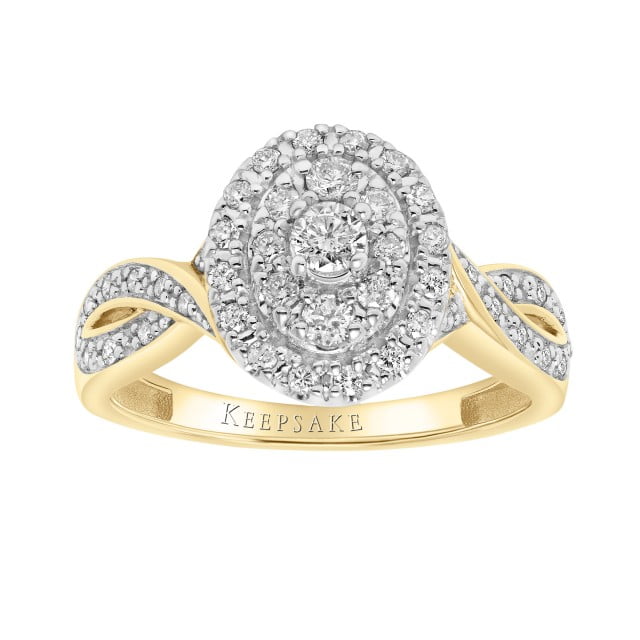 keepsake diamond engagement rings