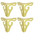 thumbnail image 1 of 4 piezas ahuecadas patas para sofá, muebles, patas de , reempzo de piezaza para sofá, sil, sofá de pzas, tocador y decoración Oro 12cm Macarena  Patas para gabinetes de sofá, 1 of 7