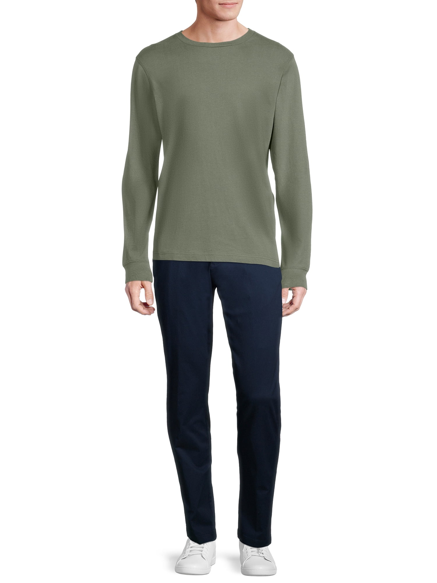 George Men's Long Sleeve Crew Tee