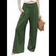 thumbnail image 1 of Pantalones Palazzo de para Mujer Verde S, 1 of 8