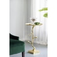 thumbnail image 7 of A&B Home Contemporary Table - Shiny Gold-Color:Shiny Gold,Style:Contemporary, 7 of 7