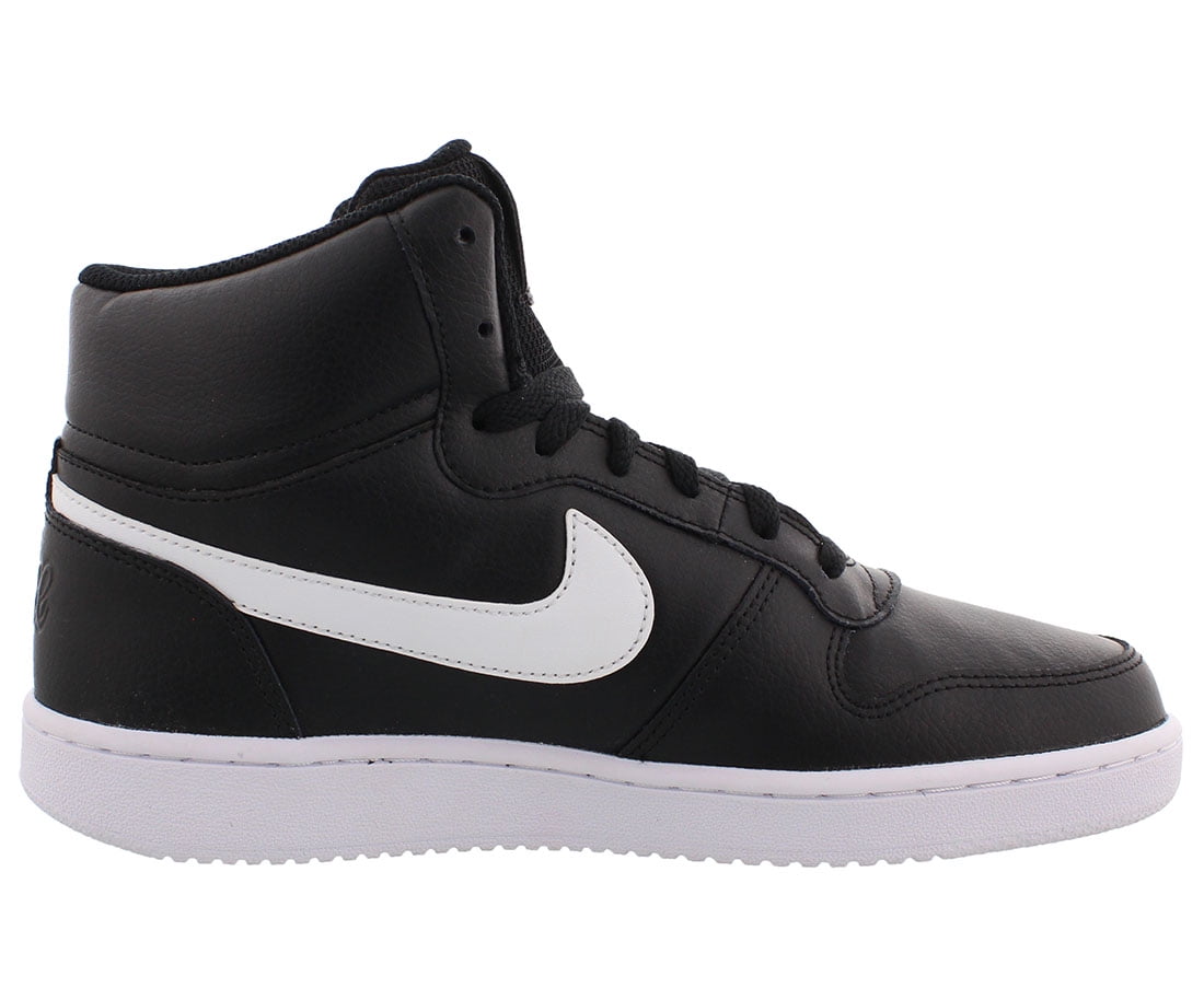 Nike Ebernon Mid Black/White - Walmart.com