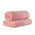 thumbnail image 2 of Superior 800 GSM Egyptian Cotton Heavyweight Bath Sheet Set of 2, Tea Rose, 2 of 10